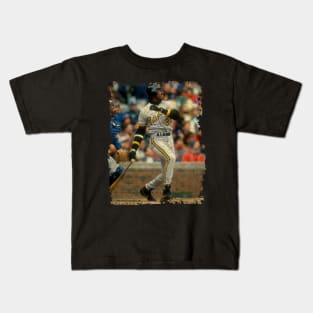 Barry Bonds in Pittsburgh Pirates, 1990 - 1993 Kids T-Shirt